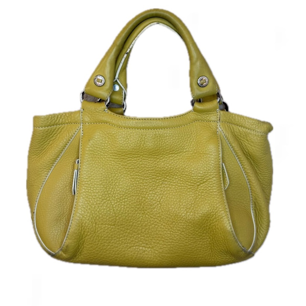 Cole Haan Vibrant Yellow Leather Shoulder Bag